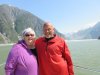 Craig and Jeanette at south Sawyer Glacier in Tracy Arm