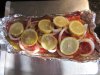 Dinner......fresh Coho salmon about to go on the grill!!