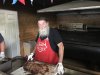 Pierre cooking his famous prime rib!