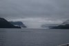 Leaving Shoal Bay going into another fog bank
