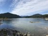 View of our anchorage in Octopus Island in Waiit Bay