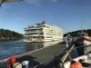 They now have small cruise ships on the dock!!