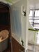 Salon door installed