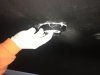 Transducer being installed