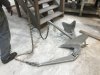 Re-galvanized both anchors