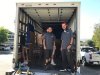 While Viognier was being sanitized we moved out of Ganner CT. This crew from Bekins was outstanding!!! Bekins kept our goods in the truck on their lot for about a week until they could deliver to Viognier