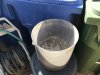 The house has a central vacuum system but the canister had not been cleaned in a while!!!