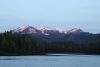 Sun setting on the mountains.....love the purple color!!
