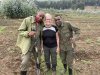 Kathy and our 2 porters after 8 miles and 7 hours!!!