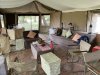 The lounge and bar area
