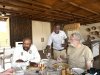 Lunch on Day 2 at Qorokwe camp