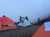 My tent being setup!!