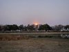 Full moon rising