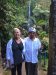 Kathy and our GitGit waterfall guide