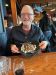 Oh, the waiter said, it's your birthday, have a big Alaska size slice of mud pie.....yummers!!!