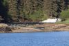 View of the small waterfall at Pavlof Harbor off Chatham Strait