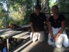 Kathy, John and Siskya, the Queen.....maybe 40 years old