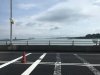 Looking towards Malaysia - our marina is near the far buildings