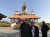 John and Kathy in front of the German Temple