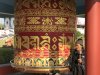 Huge prayer wheel