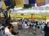 Monk holding a teching session
