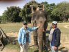 Kathy, Laxmi and Kaka