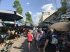 Quite a large market with lots of fruits, veges and seafood