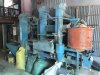 Old rice dehusking machine