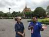 Our guide and Kathy