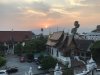 Sunset from our balcony
