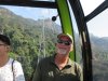 John enjoying the views.......the cable cars were impressive!!!