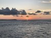Beautiful sunsets as we faced west!!