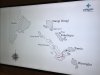 The dive sites and islands we visited