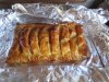 Keiko brought us homemade apple pie before we left for Akune