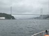 Bridge in Nagasaki.....the windows are dirty from all the salt we have taken!!