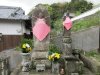 They cover the statues when a child has died