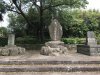 William Adams grave site.....buried with his Japanese wife and a memorial to his English wife