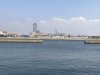 A better view of Fukuoka from the marina