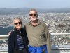 John and Kathy on top of Mt Hakodate