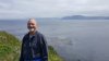 John having a good time looking at the views!!