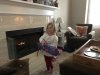 Kennedy handing out gifts at Christmas