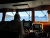 John dodging icebergs all day......we traveled ~15nm up the channel dodging icebergs most of the time!!!