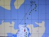 The glacier has retreated ~3-4nm since our charts were updated......the marks are from a tour boat we marked via AIS and from sv Spruce