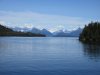 View from our anchorage Jim's Rest in Growler Bay on Glacier Island.