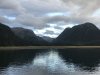 Views of our  anchorage at Stag Bay