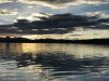 Sunset from our anchorage in Bartlett Cove