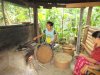 Roasting the beans