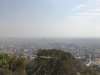 Views of Kathmandu and the poor air quality