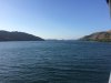 Looking down the channel