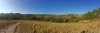 Panoramic view...lovely, but very hot!!!